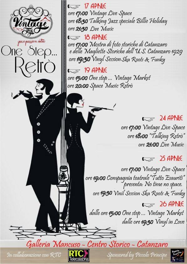 “One step Retrò”: in arrivo la kermesse dedicata al Vintage