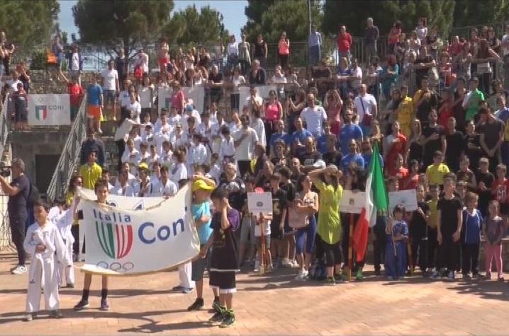 Si è svolta a Catanzaro la Giornata dello Sport con il Coni, 400 atleti nel Parco della Biodiversità