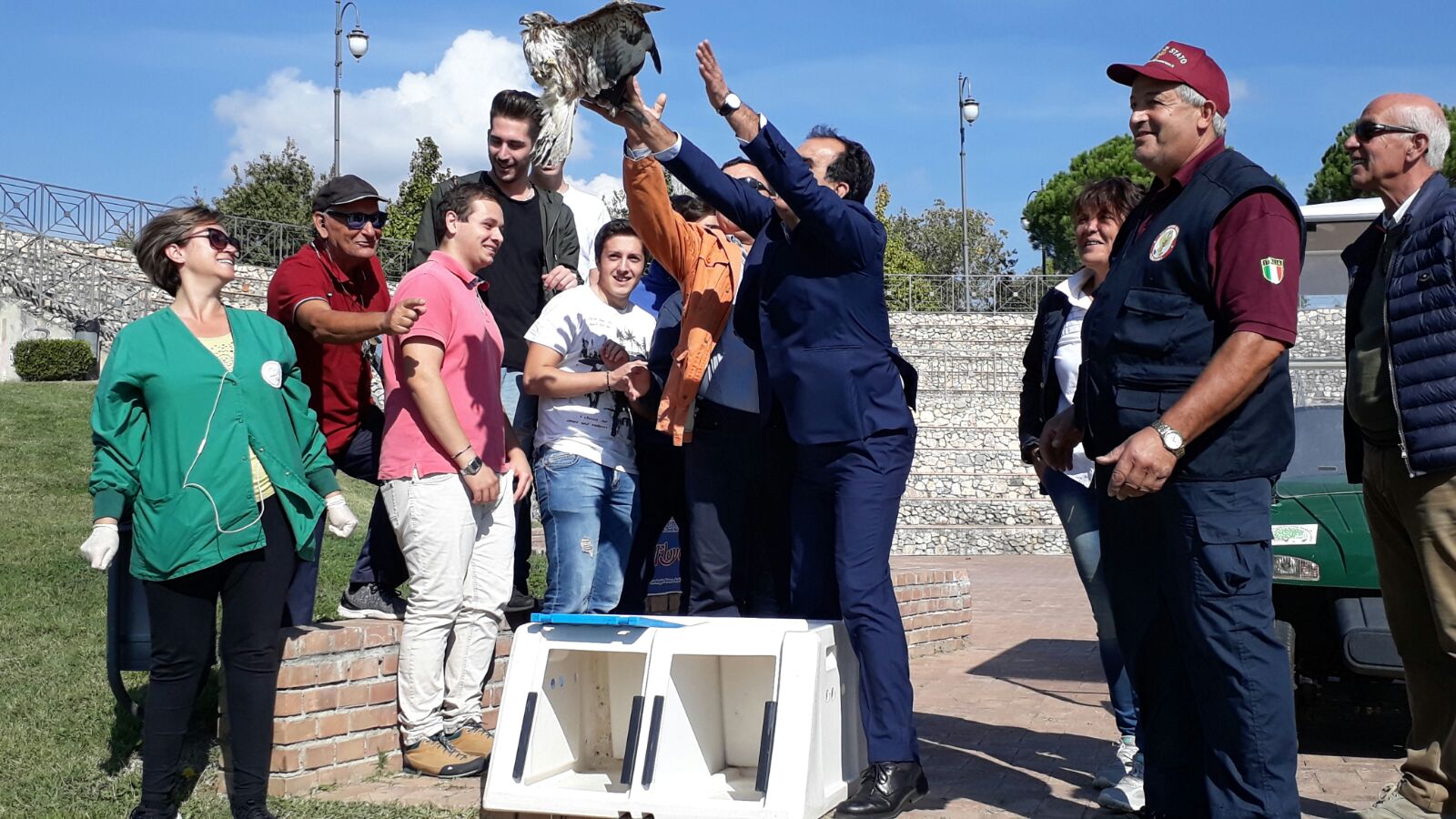 Due poiane e un gheppio tornano a volare a Catanzaro