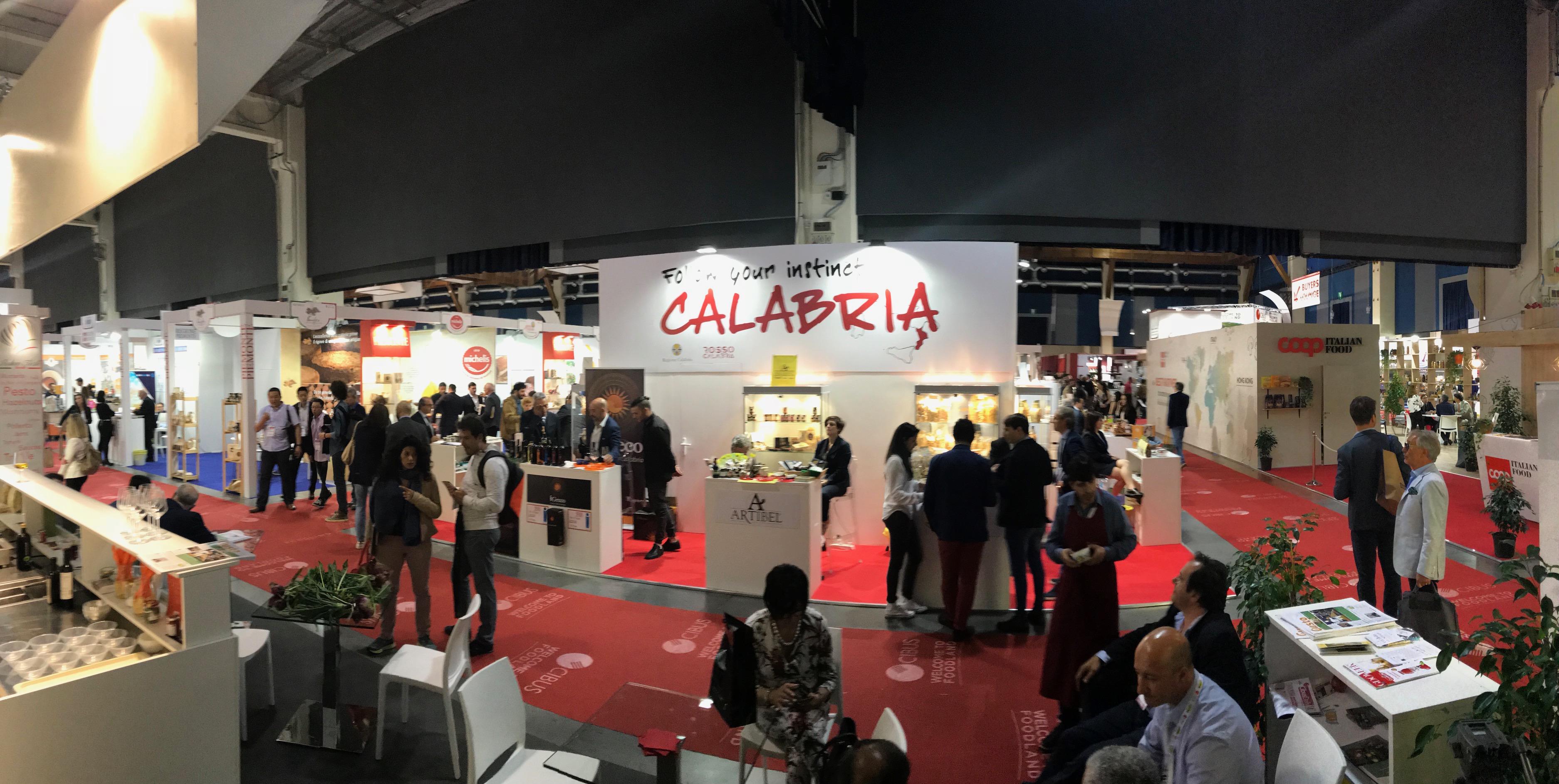 Quindicimila presenze allo stand  della Regione Calabria al “Cibus”