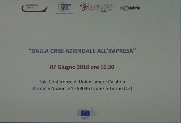 “Da crisi aziendale all’impresa”, seminario nella sede di Unioncamere Calabria (Video RTC)