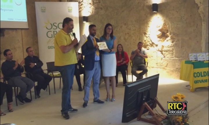 Cosenza| Assegnati i premi regionali Oscar Green 2018 per le aziende innovative condotte da giovani (Tg RTC)