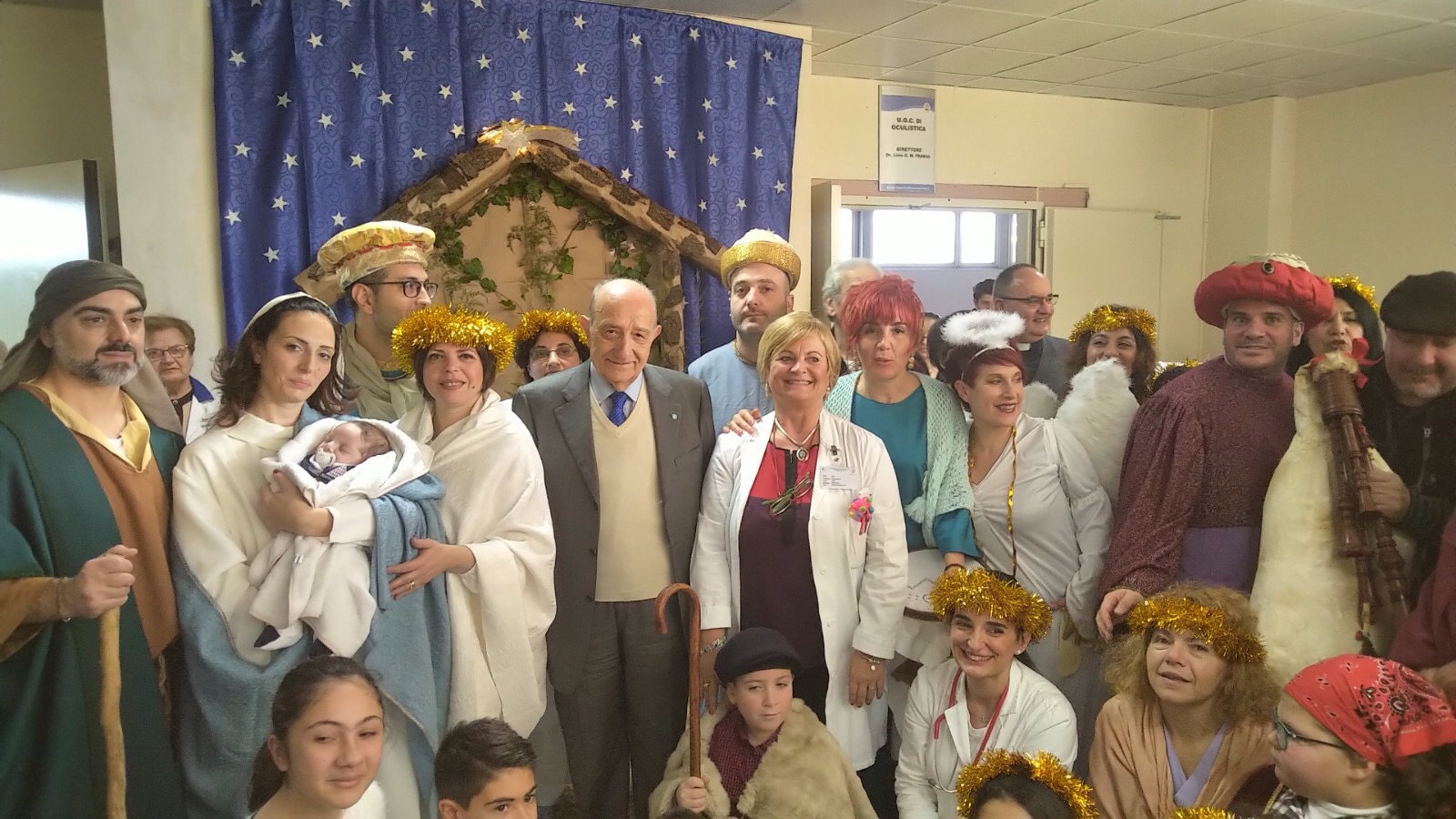 Il presidente dell’Unicef in visita nel reparto Pediatria dell’ospedale di Reggio Calabria