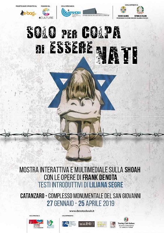 Shoah/ Dal 27 gennaio nel Complesso Monumentale del San Giovanni la mostra “Solo per essere nati”