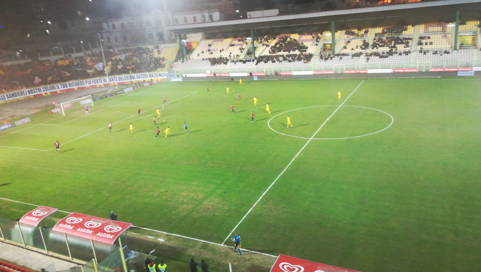 Catanzaro-Picerno  1-0, la squadra di Grassadonia la spunta nel recupero e chiude sesta il girone d’andata