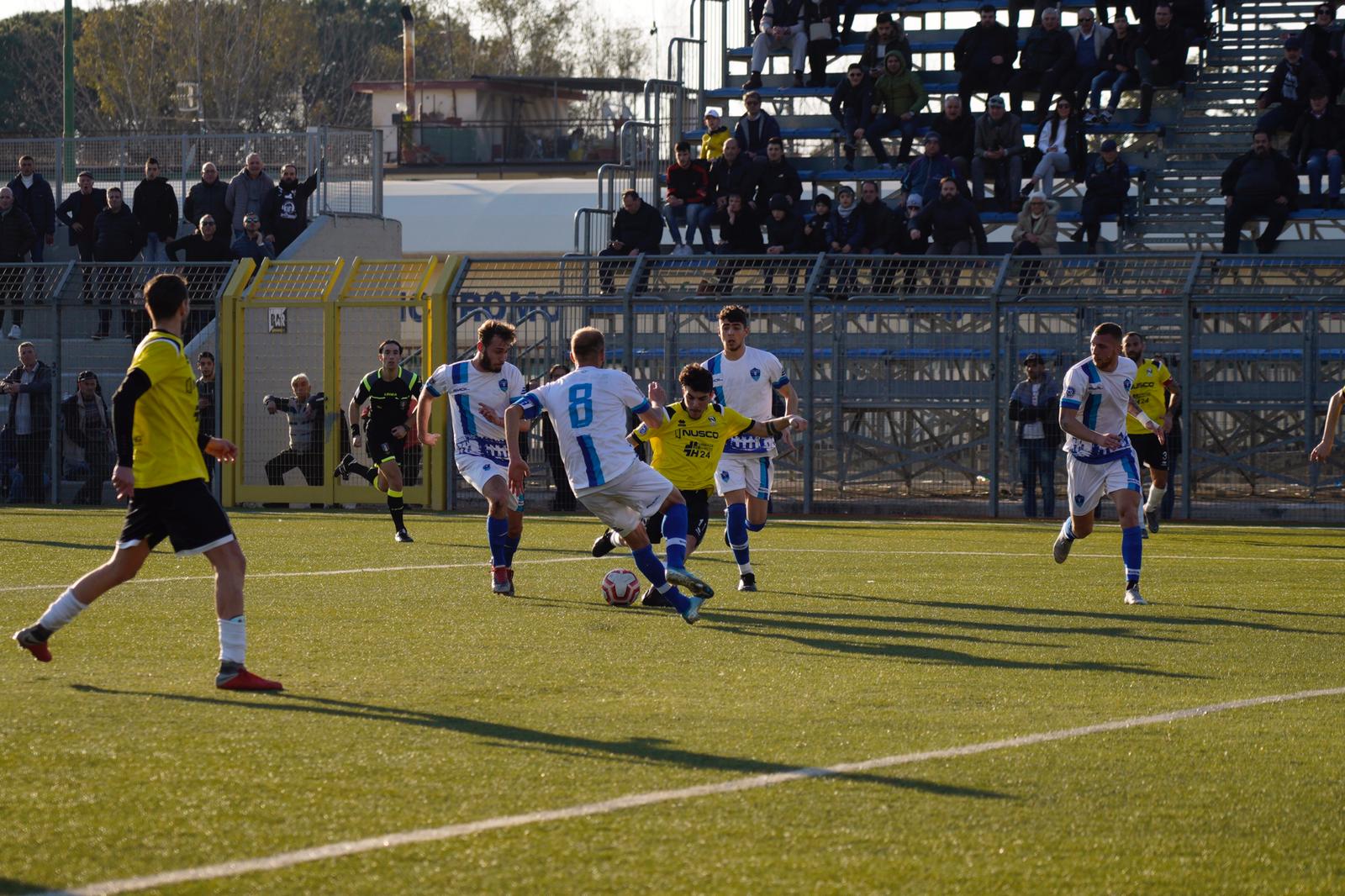 Nola-Corigliano 4-1, la squadra jonica si illude ma si fa superare