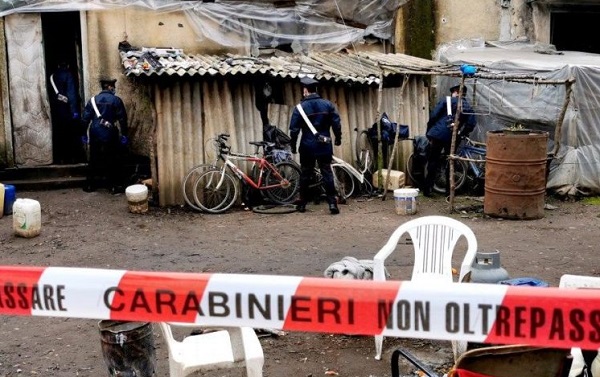 Aggredisce connazionale in baraccopoli a Taurianova, arrestato