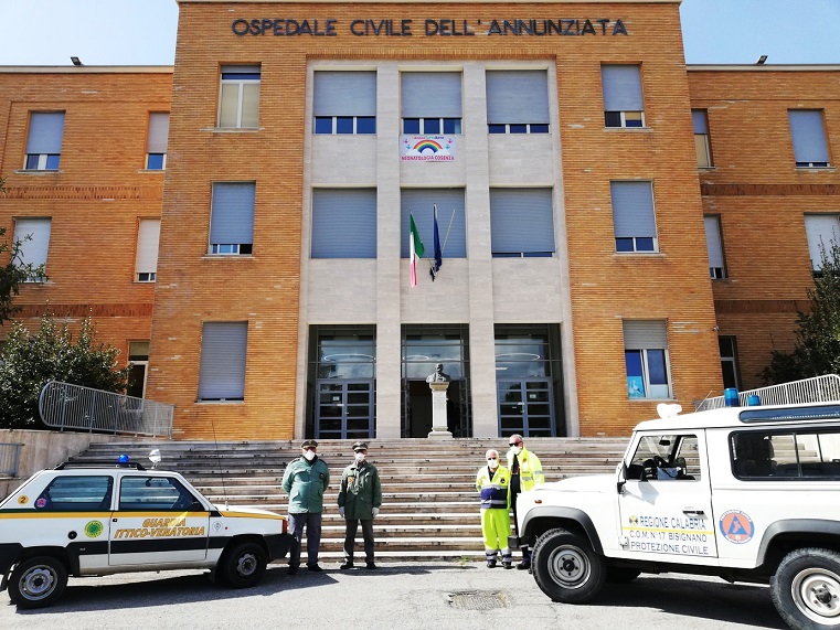 Donate 1.000 mascherine all’Azienda ospedaliera di Cosenza