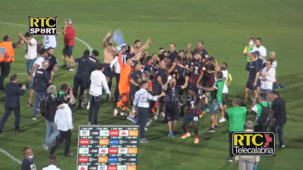 Festa salvezza Cosenza Calcio, un’autentica impresa (VIDEO)