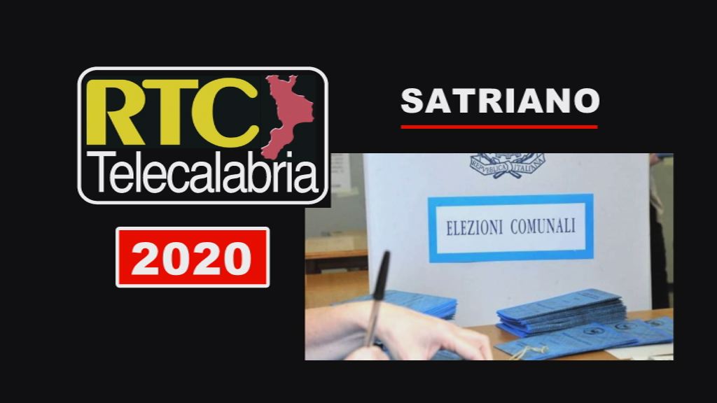 Elezioni/ Oggi Speciale TV di RTC a Satriano