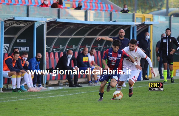 Vibonese-Catanzaro 0-0, ancora in parità il derby. Espulso Martinelli (FOTO)