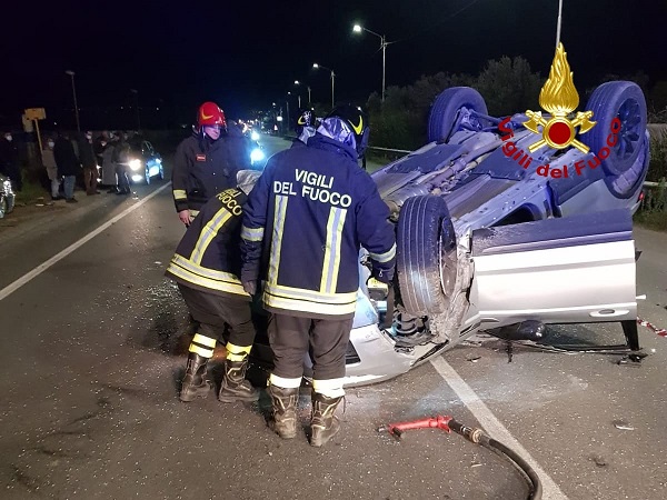 Catanzaro, incidente stradale sulla Ss106 in località Bellino