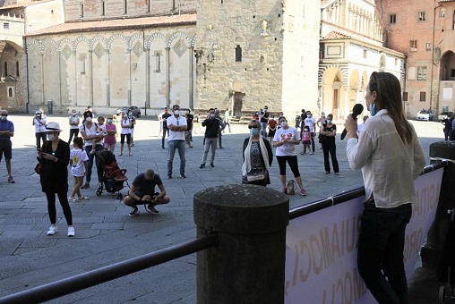 Scuola, sit-in in tutta Italia: ‘Vaccino ai docenti, riaprire in sicurezza’