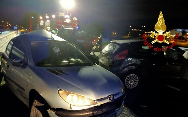 Catanzaro, incidente stradale nei pressi della Cittadella regionale