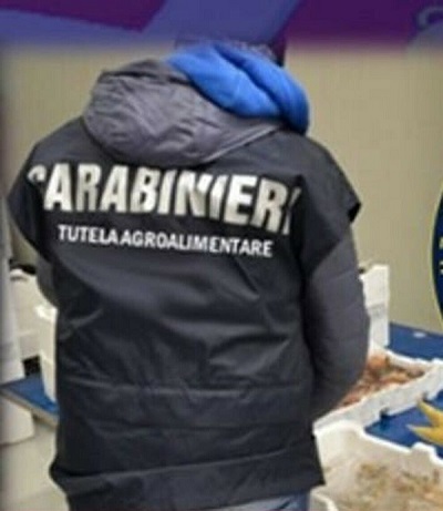 Operazione dei carabinieri nel comparto agro-alimentare, sequestrate 9 tonnellate di alimenti, 9 denunce