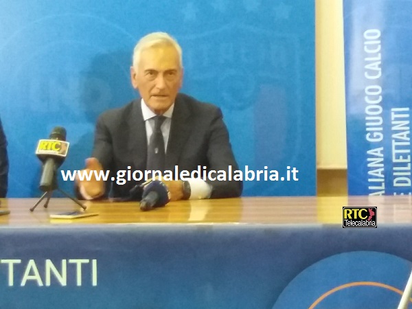 Gravina: “Il calcio a Reggio Calabria potrebbe ripartire con una squadra iscritta in serie D”