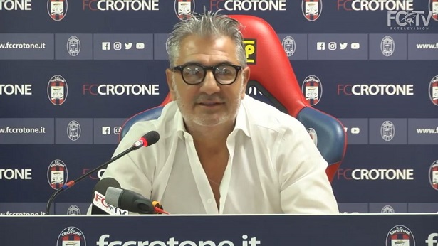 Calcio/ Crotone, Vrenna: “Abbiamo fatto una rivoluzione prendendo gente motivata”