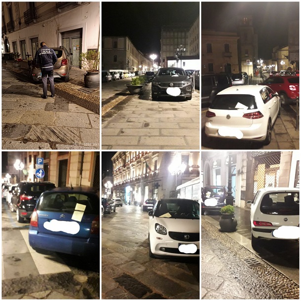 Catanzaro, lotta al parcheggio selvaggio serale su Corso Mazzini