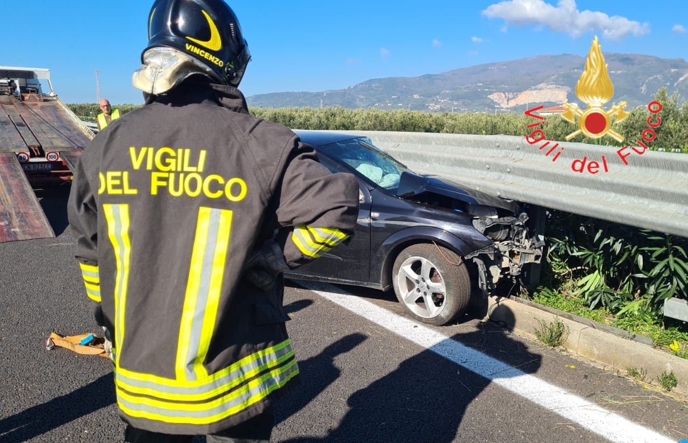 Incidente stradale sulla A2 in prossimità dell’uscita Lamezia