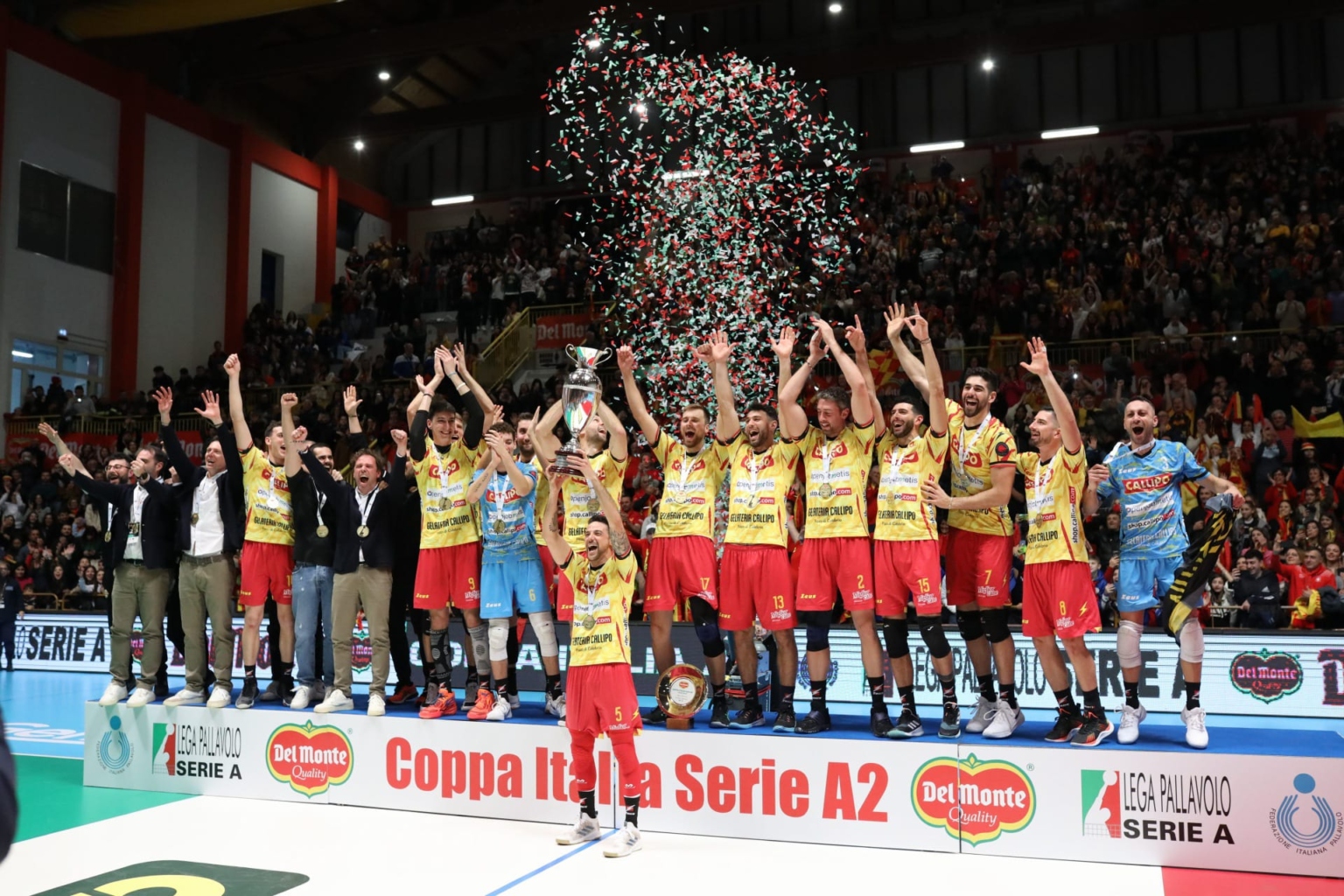 Trionfo Tonno Callipo Volley, vinta la Coppa Italia di A2!