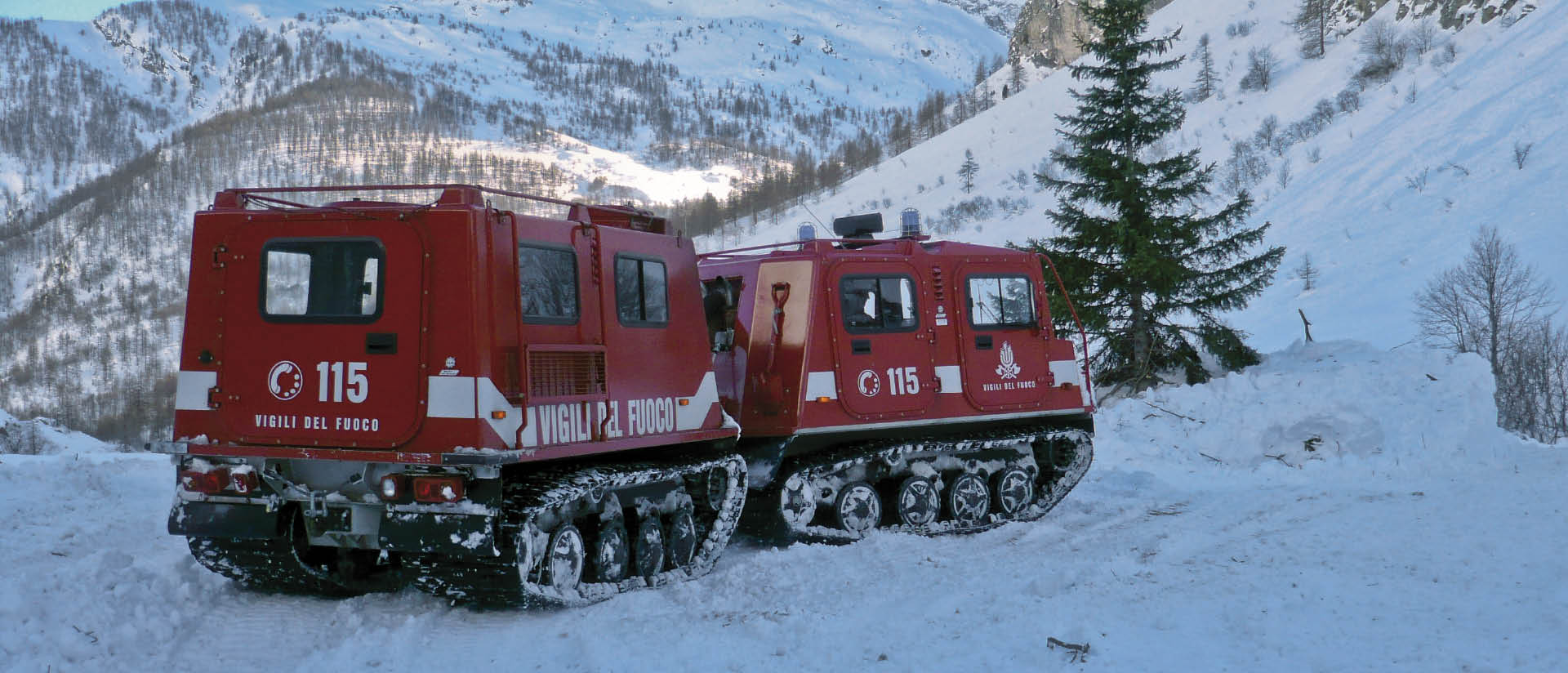 Emergenza neve, numerosi interventi dei vigili del fuoco in provincia di Catanzaro e Reggio