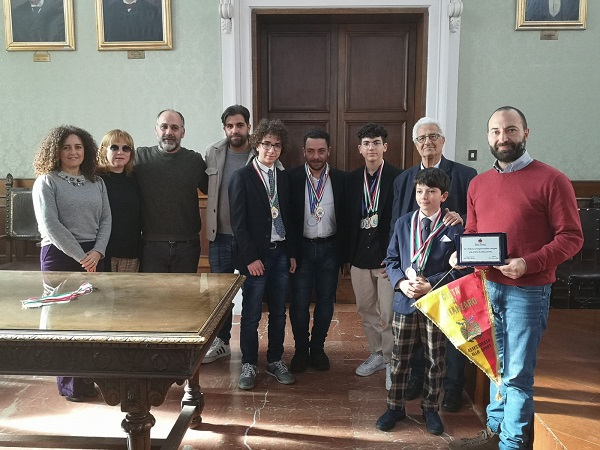 Premiati a Palazzo De Nobili i quattro karateka della Sport Ring Catanzaro campioni nazionali