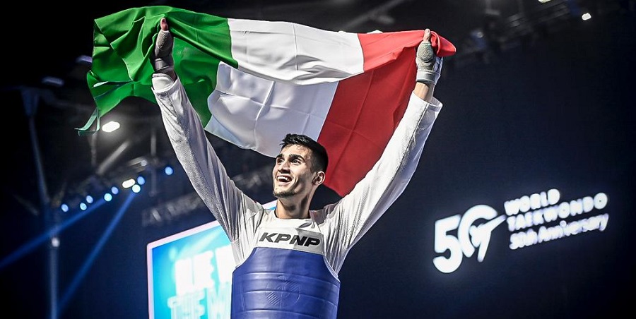 Il giovane calabrese Simone Alessio del Gruppo Sportivo Fiamme Rosse dei Vigili del Fuoco è medaglia d’oro di Taekwondo. Un successo costruito negli anni