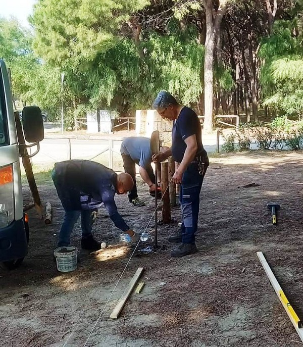 Catanzaro, avviati i lavori nella pineta di Giovino. Sergi e Serò: “Tempi troppo lunghi per l’intesa Comune-Calabra Verde”