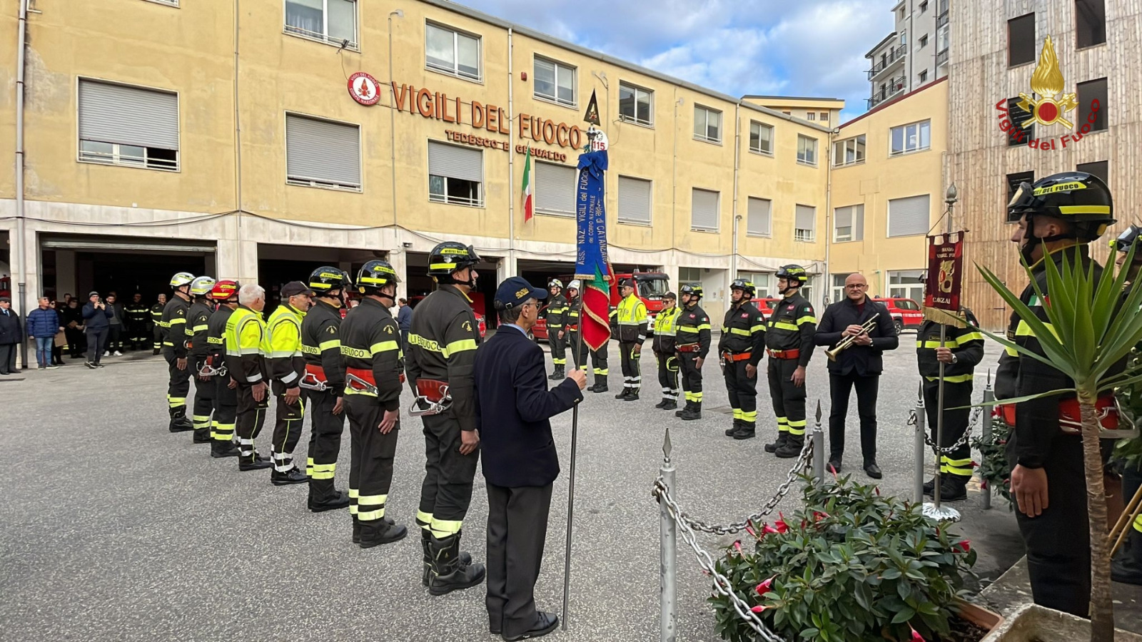 Catanzaro, celebrata Santa Barbara, patrona dei Vigili del Fuoco