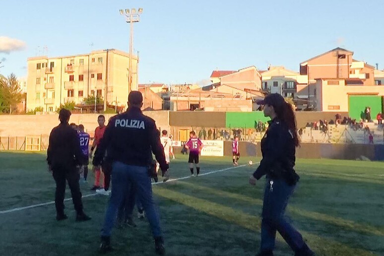 Daspo a un dirigente della Gioiese per avere colpito con un pugno un calciatore del Licata