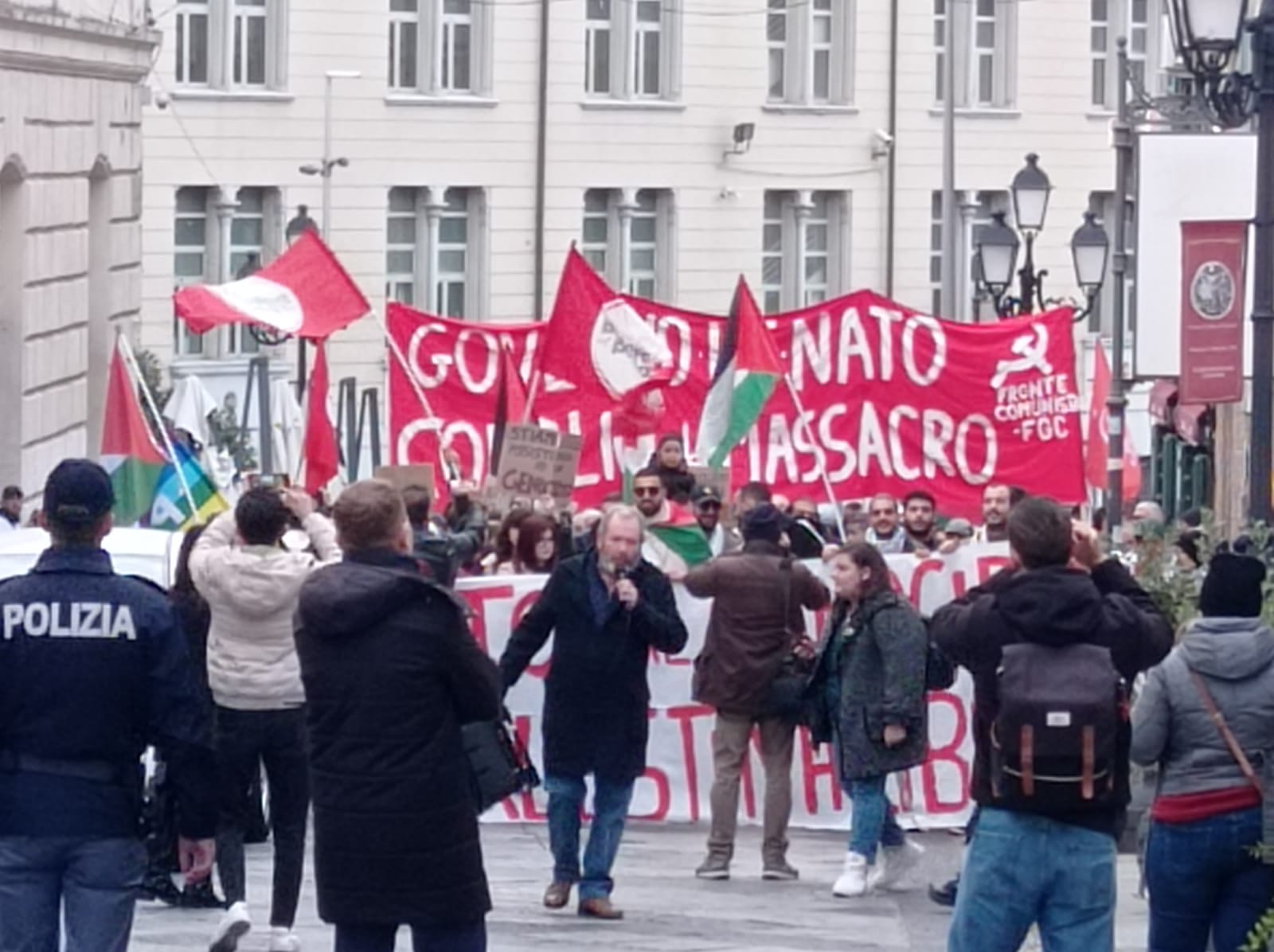 Catanzaro, manifestazione di solidarietà al popolo palestinese