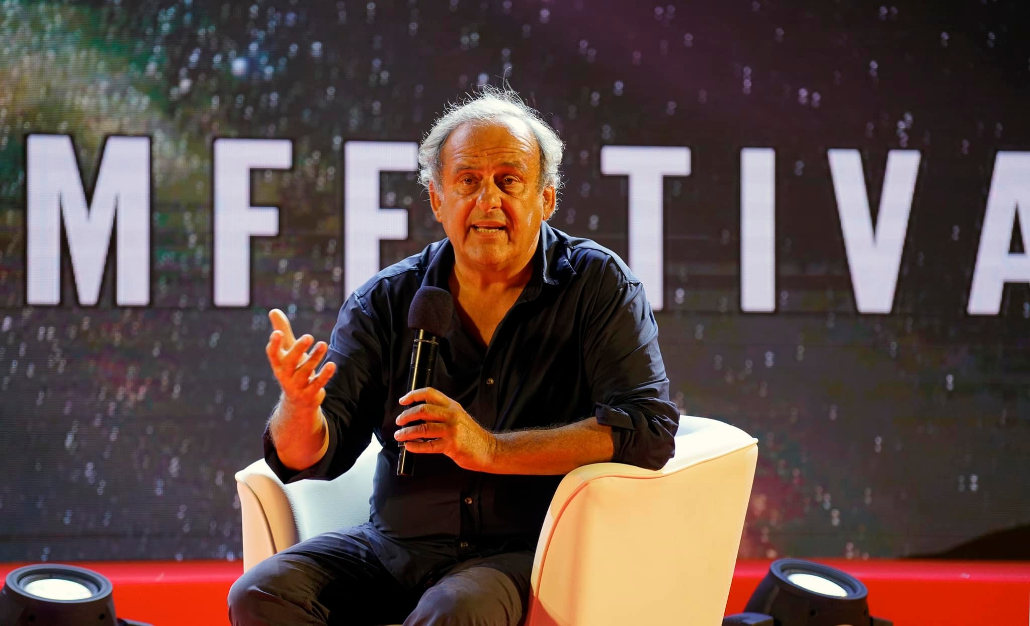 Platini al MGFF: “Nel calcio di oggi c’è qualcosa di eccessivo, troppe partite in TV e non c’è più curiosità'”