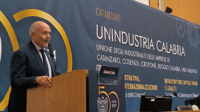 Cinquanta anni di Unindustria Calabria, il rettore Umg Cuda: “Lavoriamo insieme per ricerca, qualità e sviluppo del territorio”