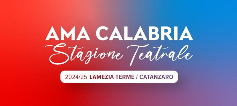 AMA Calabria, grande attesa per l’arrivo di Angela Finocchiaro e Raoul Bova a Catanzaro e Lamezia