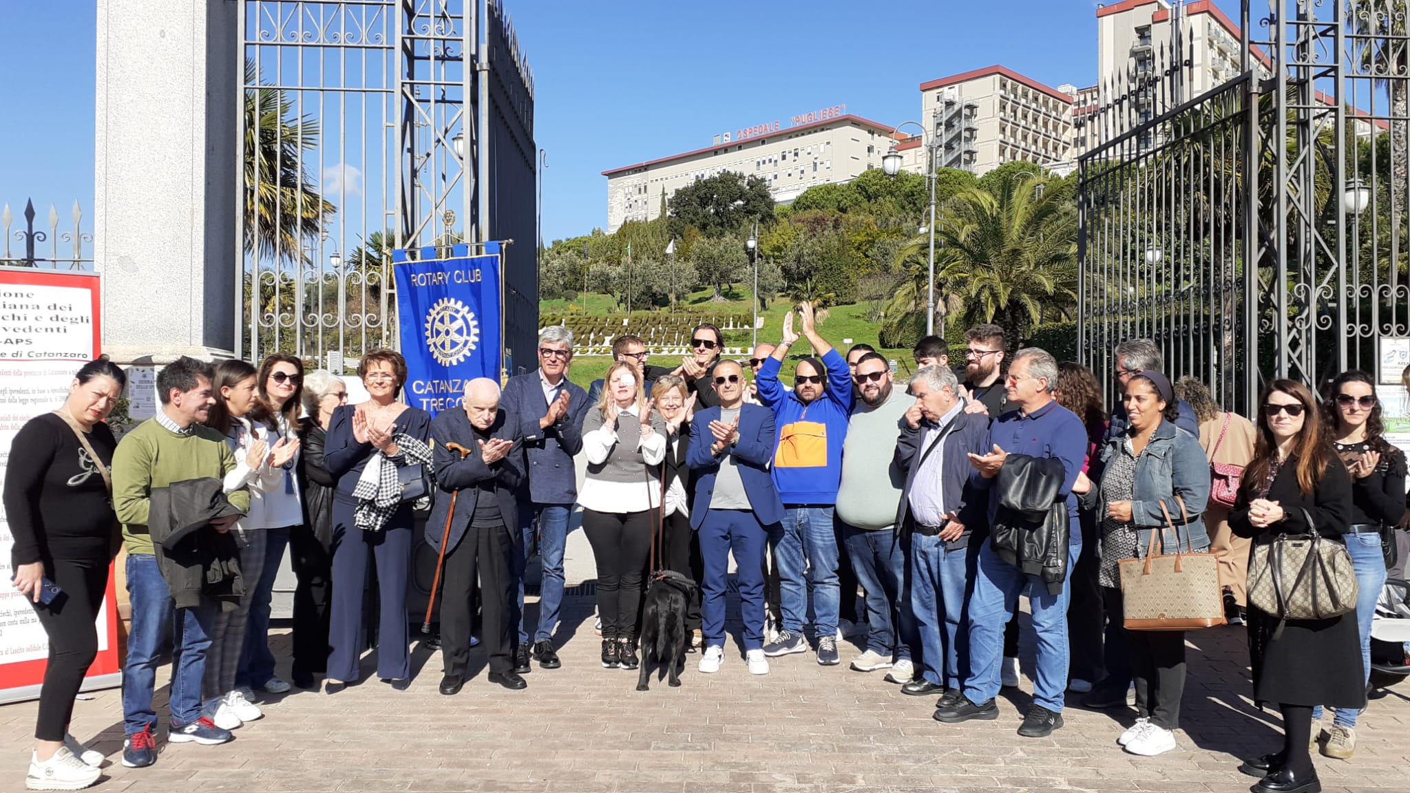 Catanzaro, il Rotary Club Catanzaro Tre Colli dona una mappa tattile del parco della Biodiversità