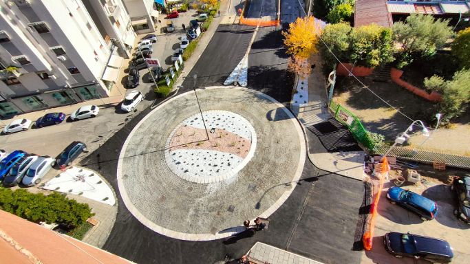 Cosenza, si inaugura la rotatoria di Città 2000