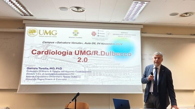 Catanzaro, presentata la nuova Cardiologia Umg-Dulbecco. Il direttore Daniele Torella: “Puntiamo su identità, ricerca e innovazione, assistenza e organizzazione interna”